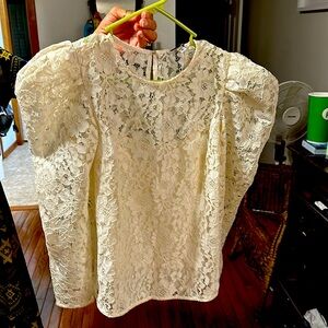 Lace blouse women